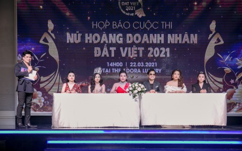 Họp báo cuộc thi Nữ hoàng Doanh nhân đất Việt 2021 đầy ấn tượng